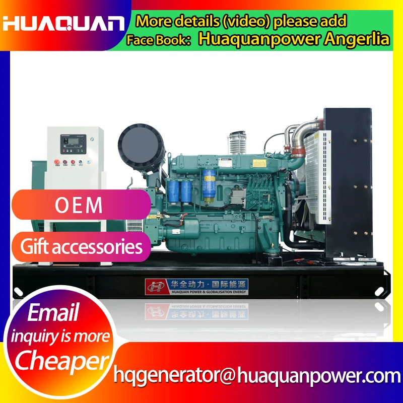 

sales commercial electric power diesel china brands 200kw brushless generator