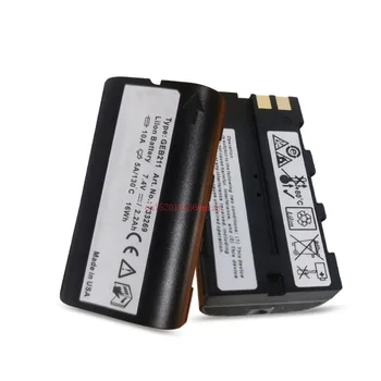 

2Pcs/lot 7.4V 2200mAh GEB211 Li-ion battery Compatable battery can work for total Stations and equivalent Surveying battery