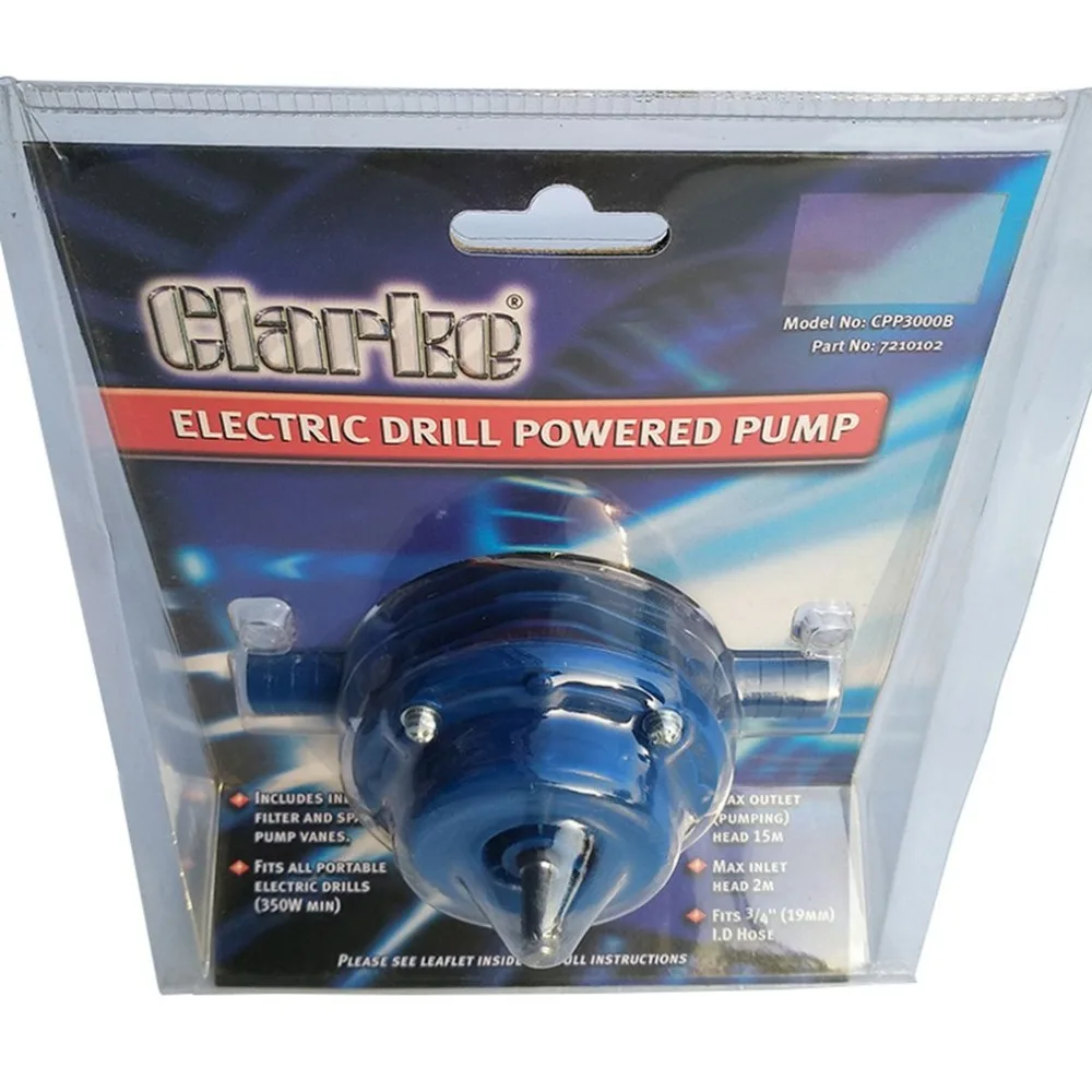Hand Drill Water Self-Priming Dc Pumping Self-Priming Centrifugal Pump Household Small Pumping Hand Electric Drill Water Pump