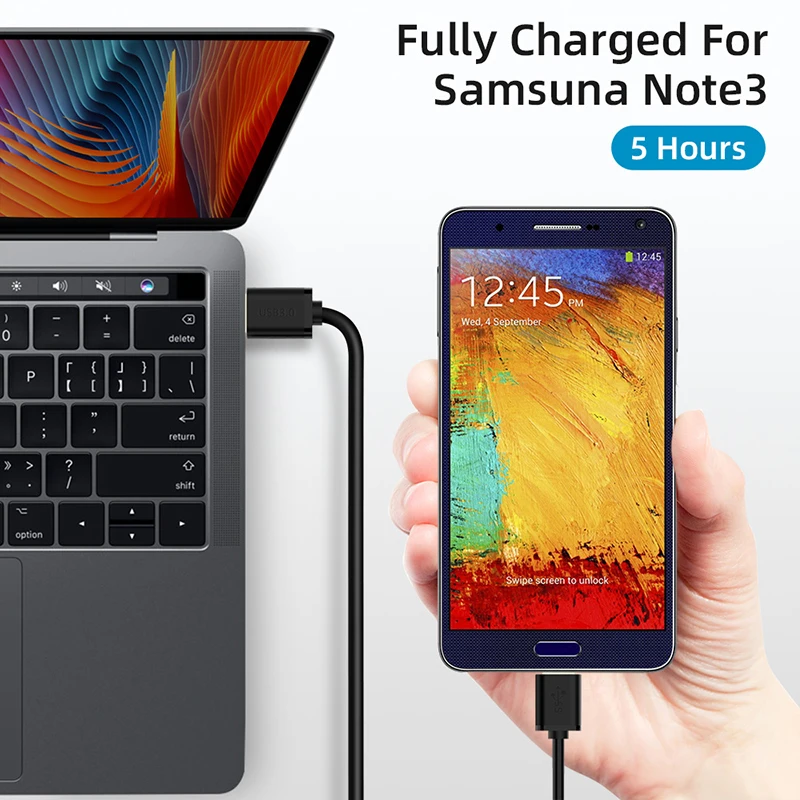 0,5 м/1 м USB кабель USB A к Micro B шнур для зарядки samsung Смартфон USB внешний жесткий диск HDD для ноутбука компьютера
