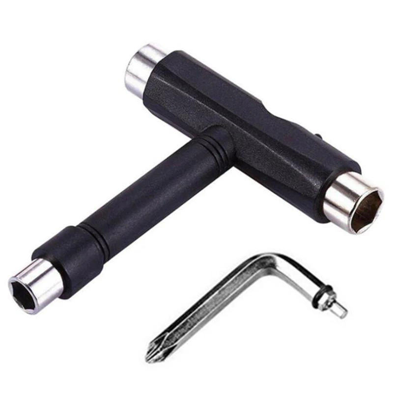 

Scooter Skateboard Wrench Longboard Tools T Type Skate Scooter Tools Kick Scooter Mini L Wrench Set