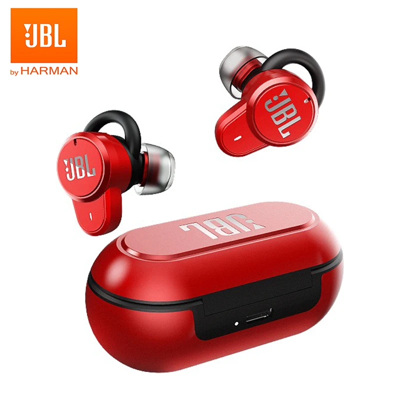 JBL T280TWS Pro Noise Canceling Earphones TWS Bluetooth 5.0 Sport Earbuds Pure Bass IPX5 Waterproof True Wireless Stereo Headset