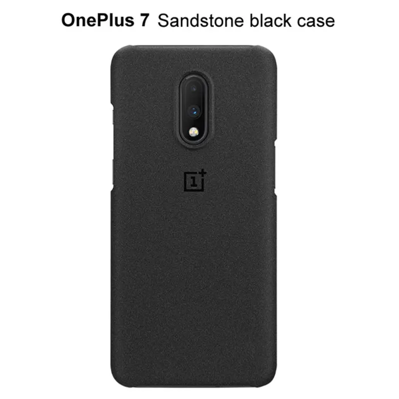 Официальный Oneplus 7/7 Pro Чехол на заднюю панель силиконовый песчаник нейлон Karbon бампер чехол Oneplus