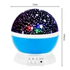 Galaxy Projector Starry Sky Rotating LED Night Light Planetarium Children Bedroom Star Night Lights Moon Light Kids Gift Lamp ► Photo 3/6