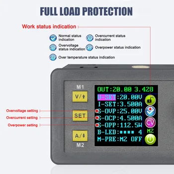 

LCD Constant Voltage Current Step Down Power Supply Module Power Adapter Switching Converter Board App Control LAD-sale