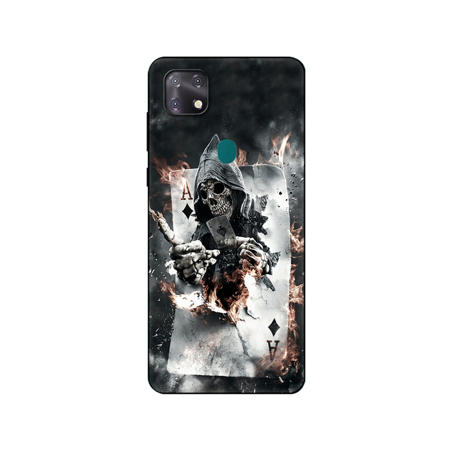 ZTE Blade 20 Smart Case Phone Back Cover For ZTE Blade L210 Case For ZTE Blade L8 Case ZTE Axon 11 SE 5G Case black tpu case