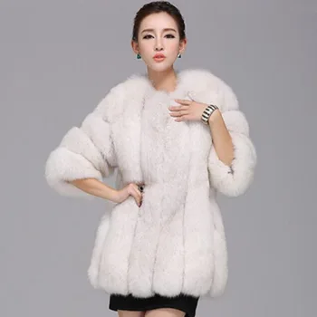 

Elegant Luxury Faux Fur Coat Women 2020 Autumn Winter Warm Soft Cardigan Fur Jacket Female Plush Overcoat Casual Plush Coats