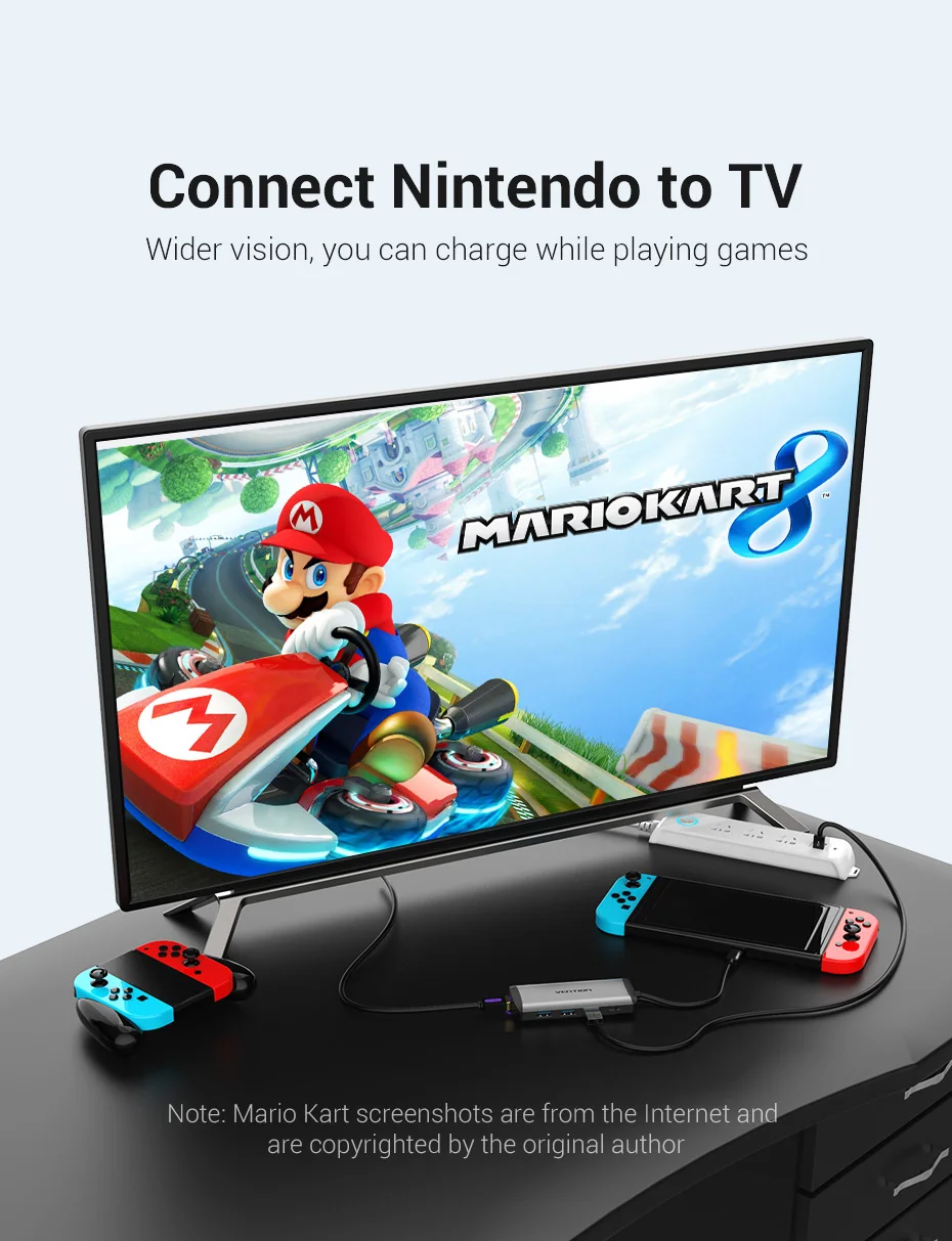 Vention USB C HUB Type-C to 4K HDMI 4 Hc9fae84eb2374423943c3ec0587bab7e4