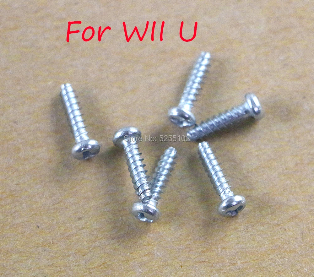 20 Pz/Lotto Per Wii U Pad Controller Sostituzione Y Forma Parte Viti Per Wii U Gamepad Console Shell Viti Di Copertura