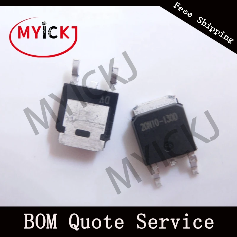 10 шт. 20N10-130D TO-252 N-Channel 100-V(D-S) MOSFET микросхема