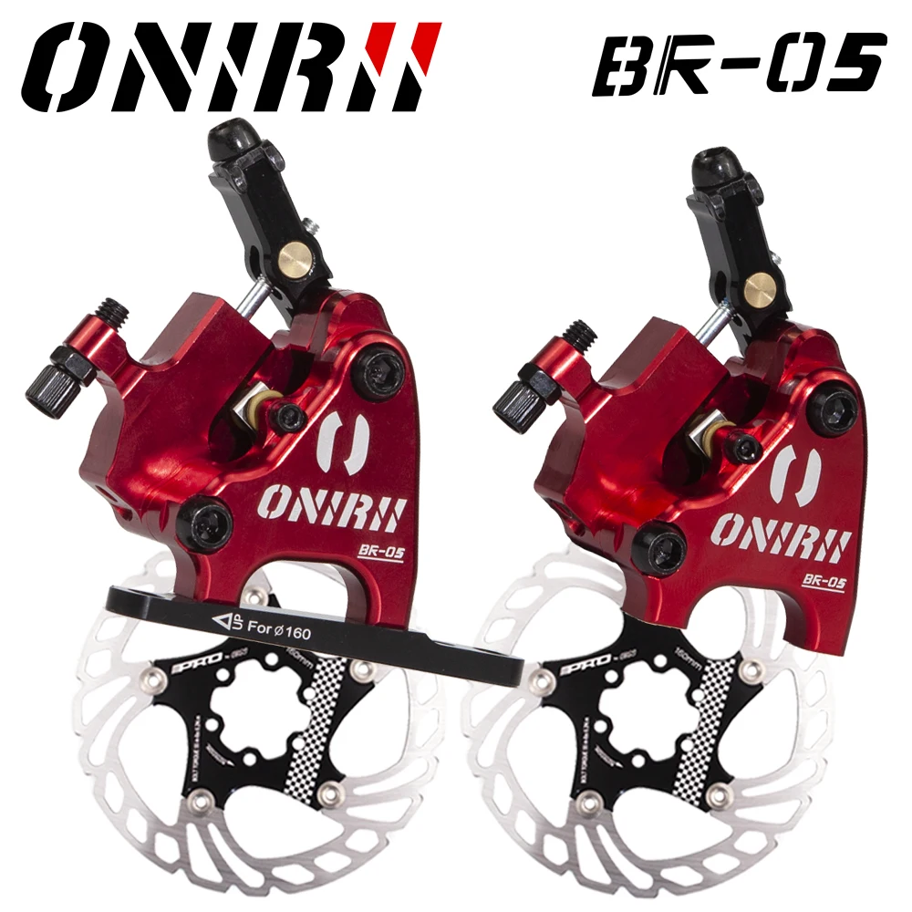 ONIRII Hydraulic Disc Gravel Road Bike Brake Flat Mount CX Rotor Brake