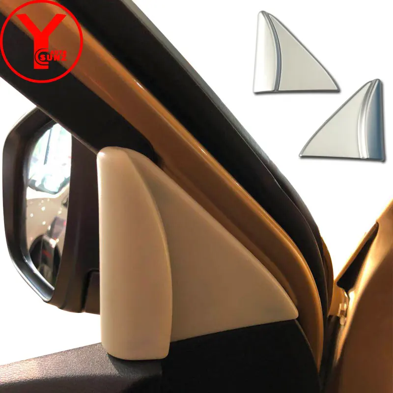 YCSUNZ ABS внутренняя треугольная Крышка для nissan terra аксессуары серебряные детали интерьера автомобиля Стайлинг для nissan terra