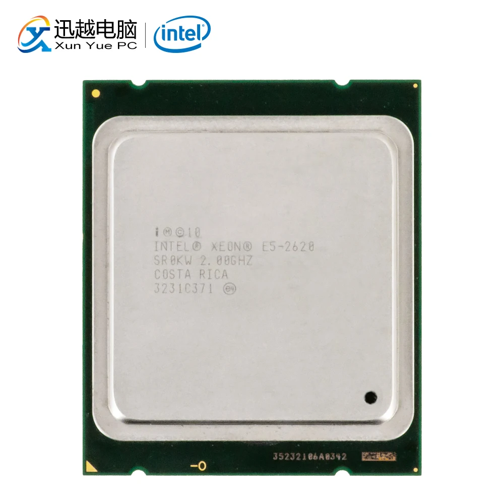 Процессор Intel Xeon E5-2620 для настольных ПК 2620 шесть ядер 2 ГГц 15 Мб кэш L3 кэш LGA 2011