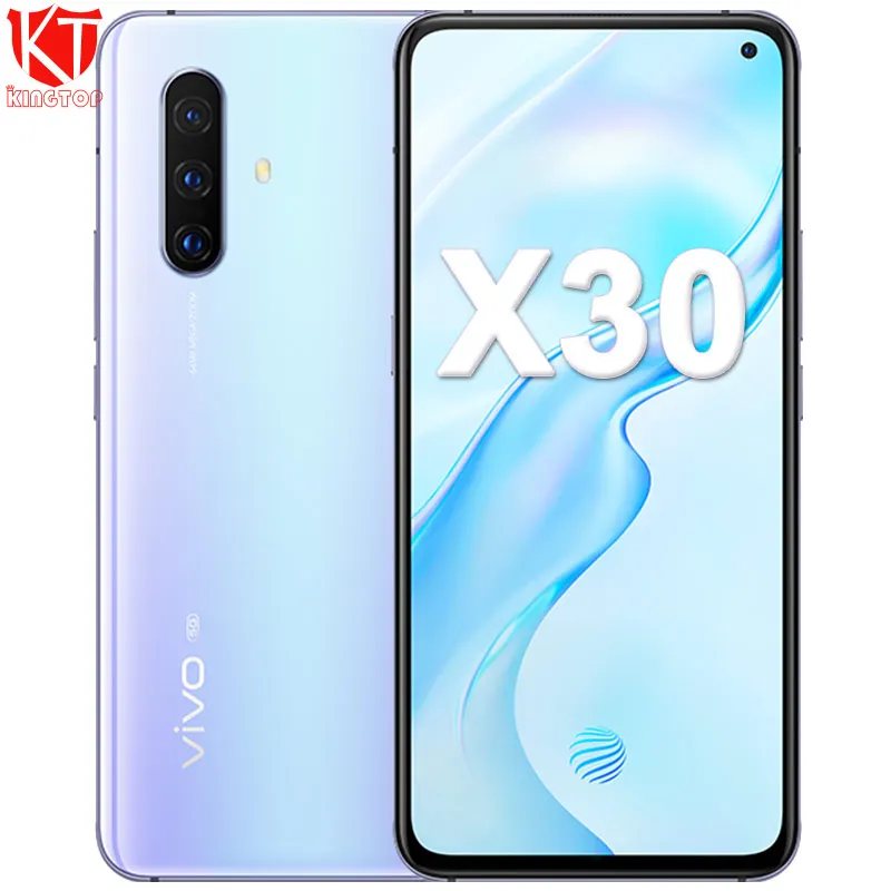 Оригинальный vivo X30 5G мобильный телефон 6 44 'ɸG 128G 4350mAh 33W Быстрая зарядка 64MP