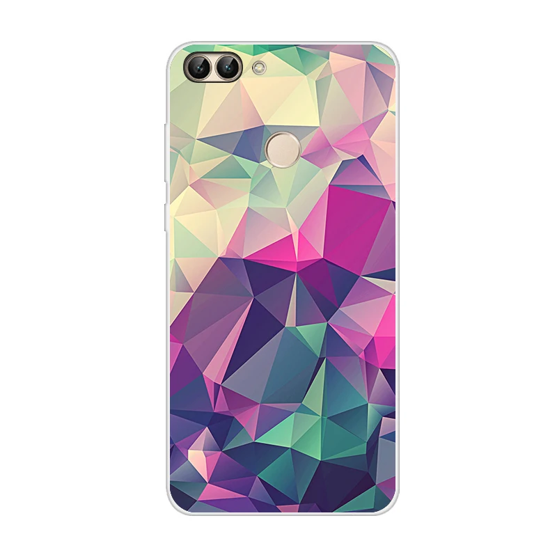 СПС huawei P Smart чехол для телефона задняя крышка для Funda huawei P смарт-чехлы силиконовый матовый мягкий термополиуретан для huawei P Smart Coque