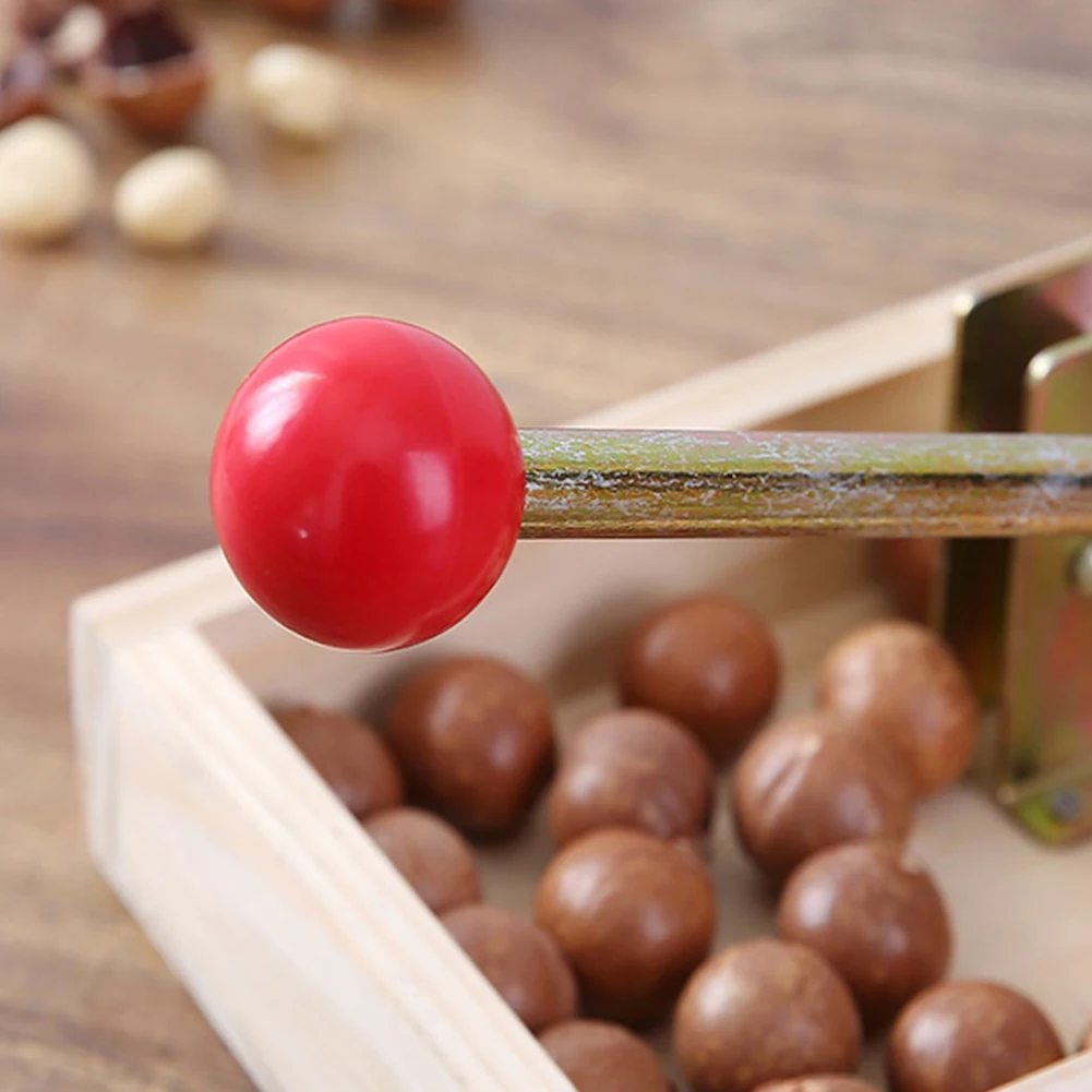 Macadamia открывалка Шеллер инструмент для грецких орехов металлический нескользящий кухонный пилинг машина многоцелевой орех крекер ржавчины Портативный прочный