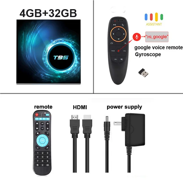 4GB 32GB G10S Предпродажа T95 Android 9,0 ТВ-приставка Allwinner H616 4G ram 32GB 64GB rom quad core 2,4G Wifi H.265 Youtube 6K 2GB 16GB телеприставка - Цвет: 4GB 32GB G10S