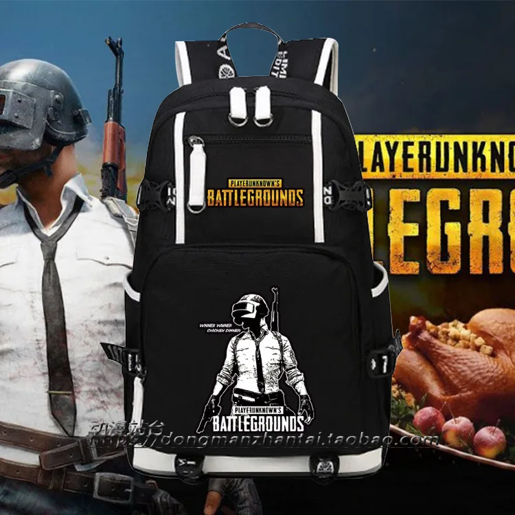 PUBG игровой Рюкзак Школьная Студенческая сумка на плечо рюкзак Светящийся для