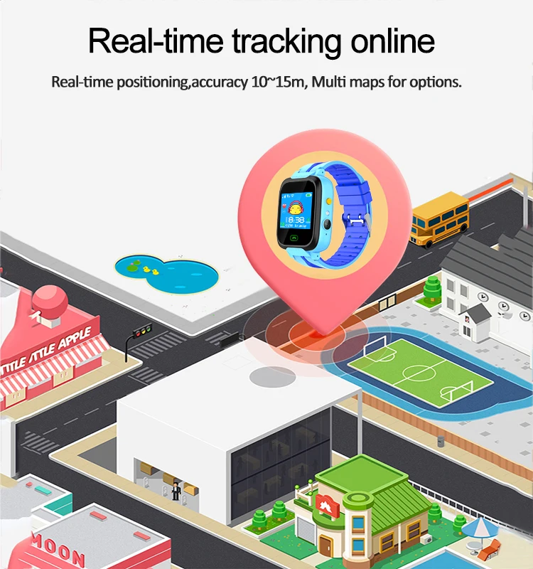 X19 kids gps watch 5