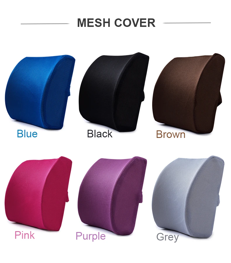 PurenLatex Silicone Gel Memory Foam Cool Chair Cushion Concave Waist Spine Support Seat Pad Summer Chair Slow Rebound Saddle Mat (6)
