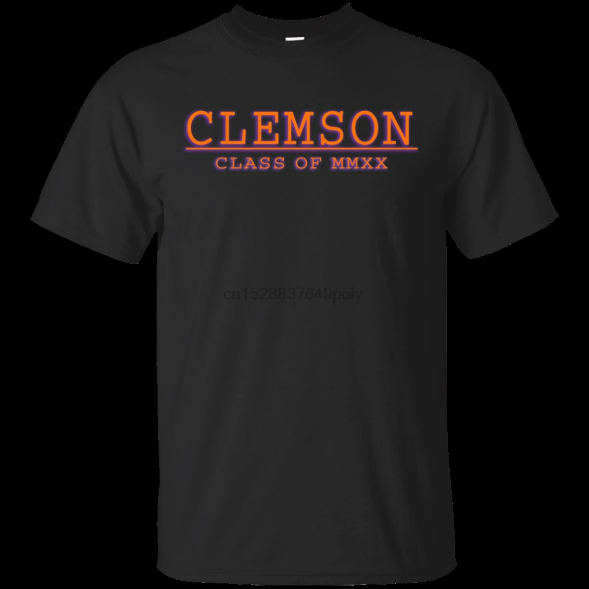 black clemson shirt