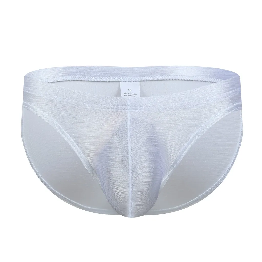 AUSTINBEM 4PCS Mens Underwear Briefs Seamless Bikini Underpants Man Cueca Masculina Male Panties