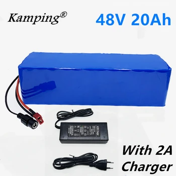 

48v lithium ion battery 48v 20Ah 1000w 13S3P Lithium ion Battery Pack For 54.6v E-bike Electric bicycle Scooter with BMS+charger