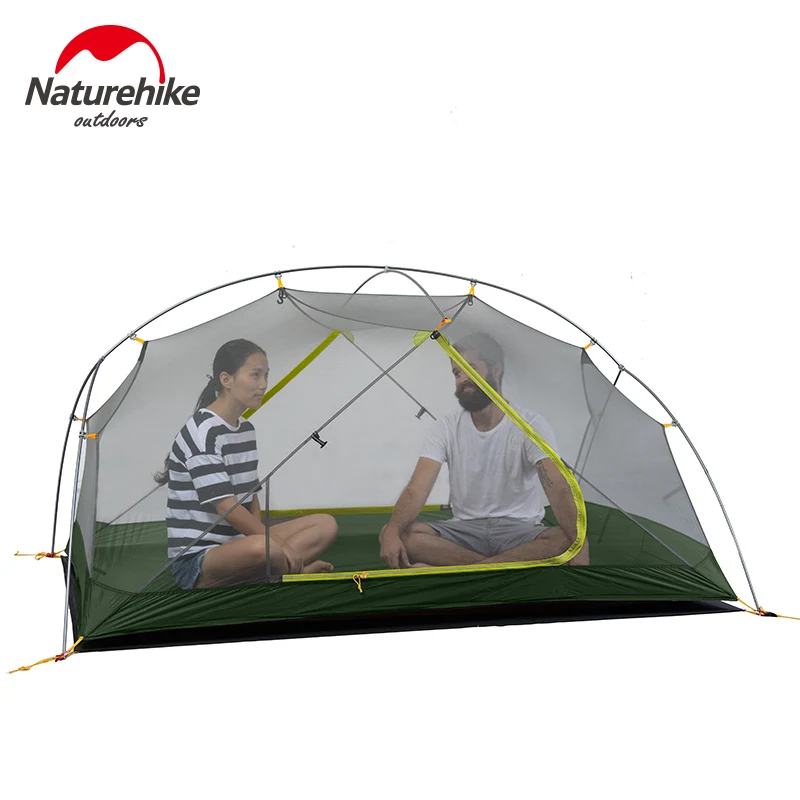 Naturehike NH17T007-M Mongar 20D нейлон двухслойные водонепроницаемый 2 для мужчин два человека палатка 3 сезона для кемпинга альпинизмом