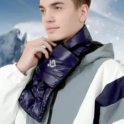 Winter Down Scarf Water-proof Ultra Light Soft Winter Thermal Thickening Down Scarf for Hiking