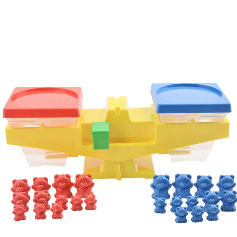 

Cubs Science Balance Says Young Children Early Education Weight Recognition Weight Balance Weighing Tray Scales Toy