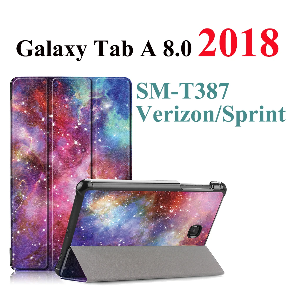 Чехол для планшета для samsung Galaxy Tab A 8,0 чехол для SM-T290 T295 P200 P205 T387V T380 T385 T350 T355 - Цвет: TAB A 8.0 2018-YHX