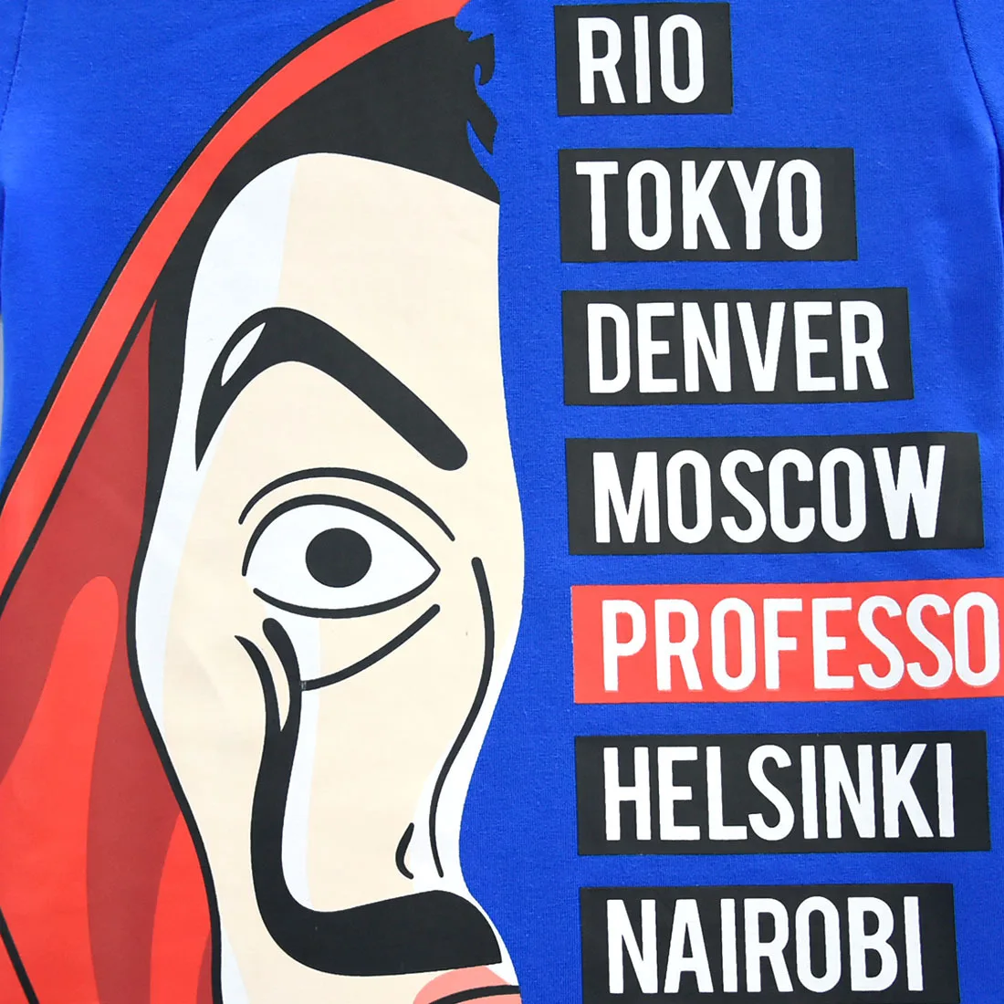 La Casa De Papel/детская футболка Летняя футболка для маленьких мальчиков и девочек, топы с рисунком денег, Детская футболка одежда с надписью «House Of paper» Enfant Happy