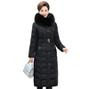 2022 X-Long Winter Jacket Women Hooded Plus Size 5XL Winter Coat Fur Collar Thicken Warm Down Jacket Female Outerwear Long Parka ► Photo 1/6