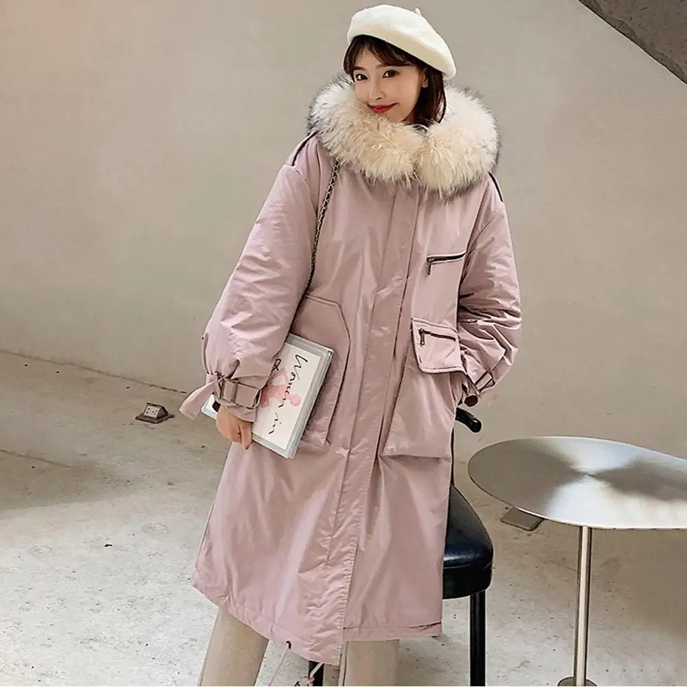 Зимняя куртка для женщин, теплое однотонное плотное пальто с капюшоном, Manteau Femme Winterjas Dames Parka Abrigos Mujer Invierno Kurtka Zimowa damsk