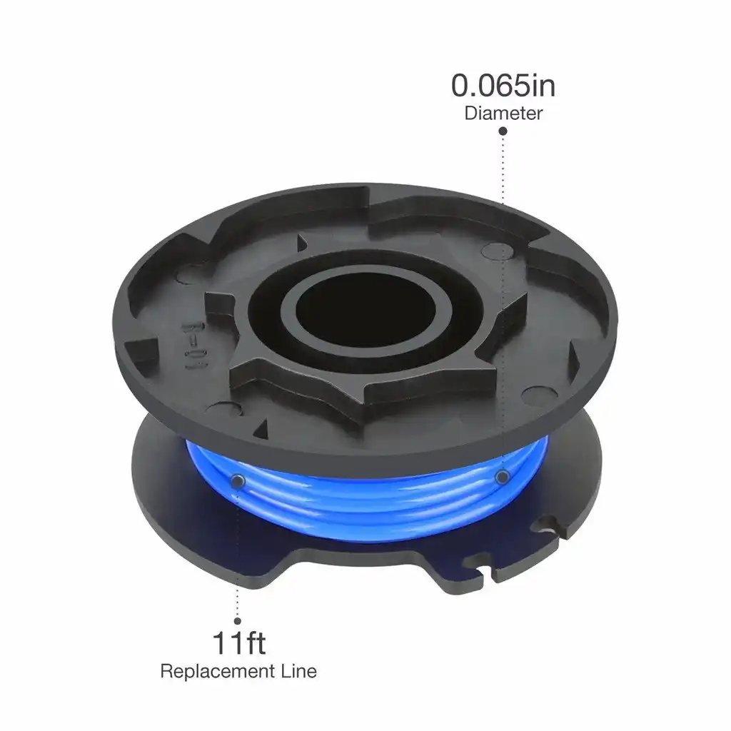 0.065 In For Ryobi Spool/&Line Cord For Ryobi One+AC14RL3A Lawn Strimmer Trimmer