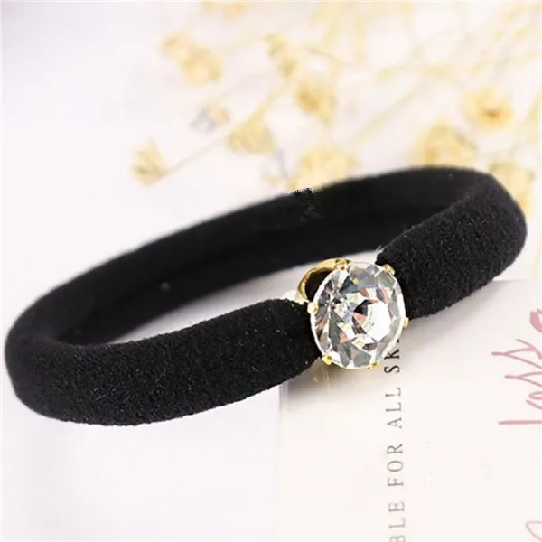 Other Жемчужные бусы Scrunchies модная эластичная, для волос веревки для женщин хвост держатели резины - Цвет: Other