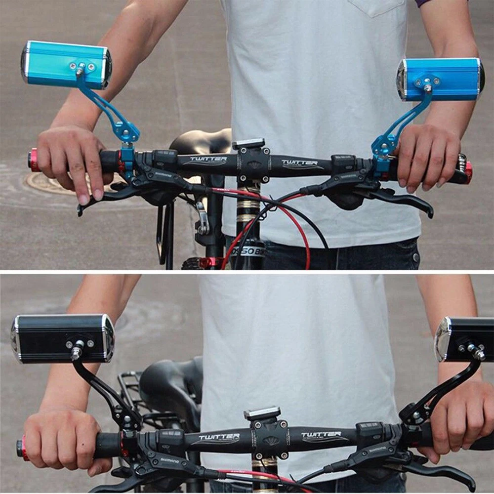 Universal Competition Cycling Sport Supplies 4 Colors 1Pair Motorbike Reflector Outdoor Activities Rearview Rearview Mirror