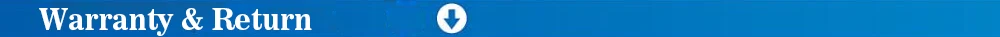 Warranty & Return