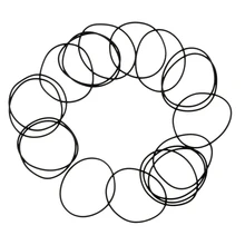 40 шт 20 мм-30 мм Универсальные шайбы резиновое уплотнительное кольцо задней крышки часов уплотнительные прокладки 0,6 мм