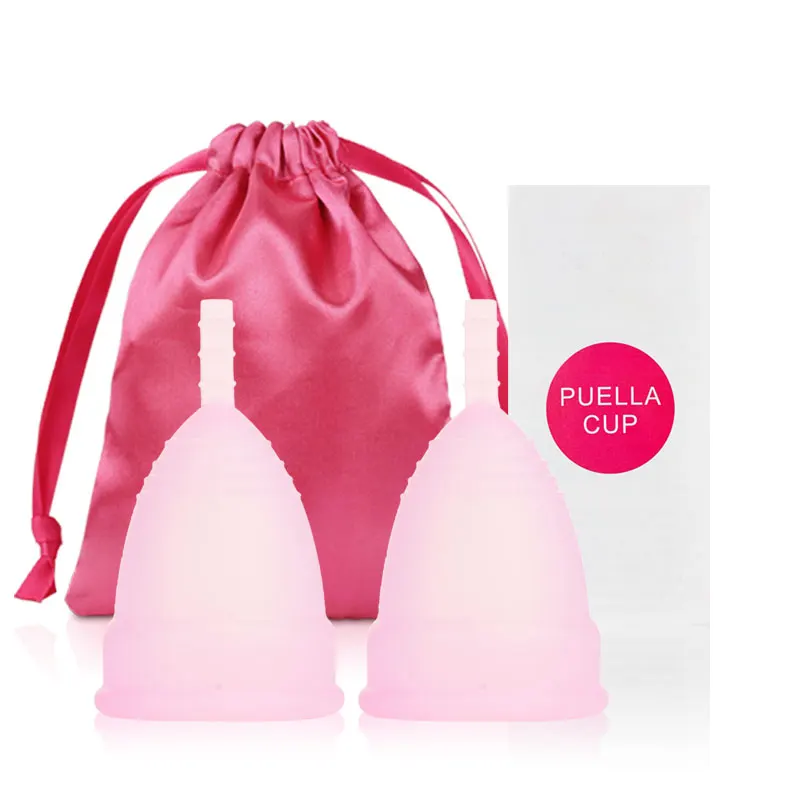 Silicone Menstrual Cup with Sterilizer - Comfortable, Eco-Friendly Period Care, Free Shipping
