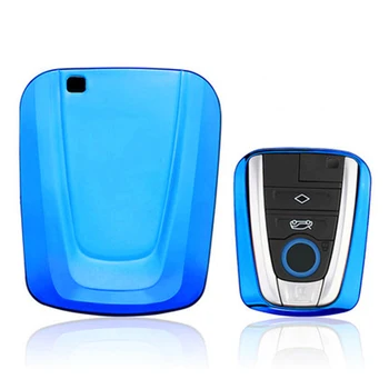 

New Arrival High Quality New Soft TPU Shell Car Key Chain Cover Protective Shell For BMW I3 I8 Durable