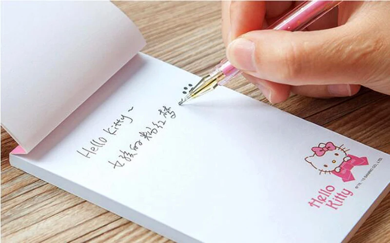 Kawaii hello kt cat note book Cartoon портативный Памятка 100k креативный канцелярский подарок
