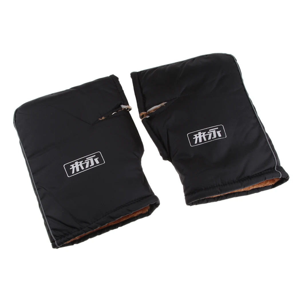 Motorbike Handlebar Gloves Hand Mitts Weatherproof Bar Mitts Encrypted Structure Lint Free