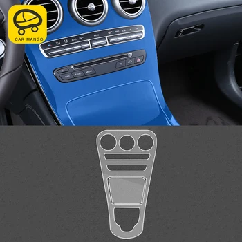 

CarManGo For Mercedes-Benz 2016-2019 GLC Car Center Console Protective Film Protector Cover Trim Sticker Interior Accessories