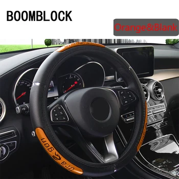 

Diameter 38cm Pu Leather Car Steering Wheel Cover for Toyota corolla e150 chr camry 40 rav4 2020 Opel Astra h j g k Insignia