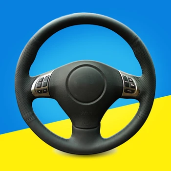 

Car Braid On The Steering Wheel Cover for Subaru Forester 2008-2012 Impreza 2008-2011 Legacy 2008-2010 Exiga 2 Auto Wheel Covers