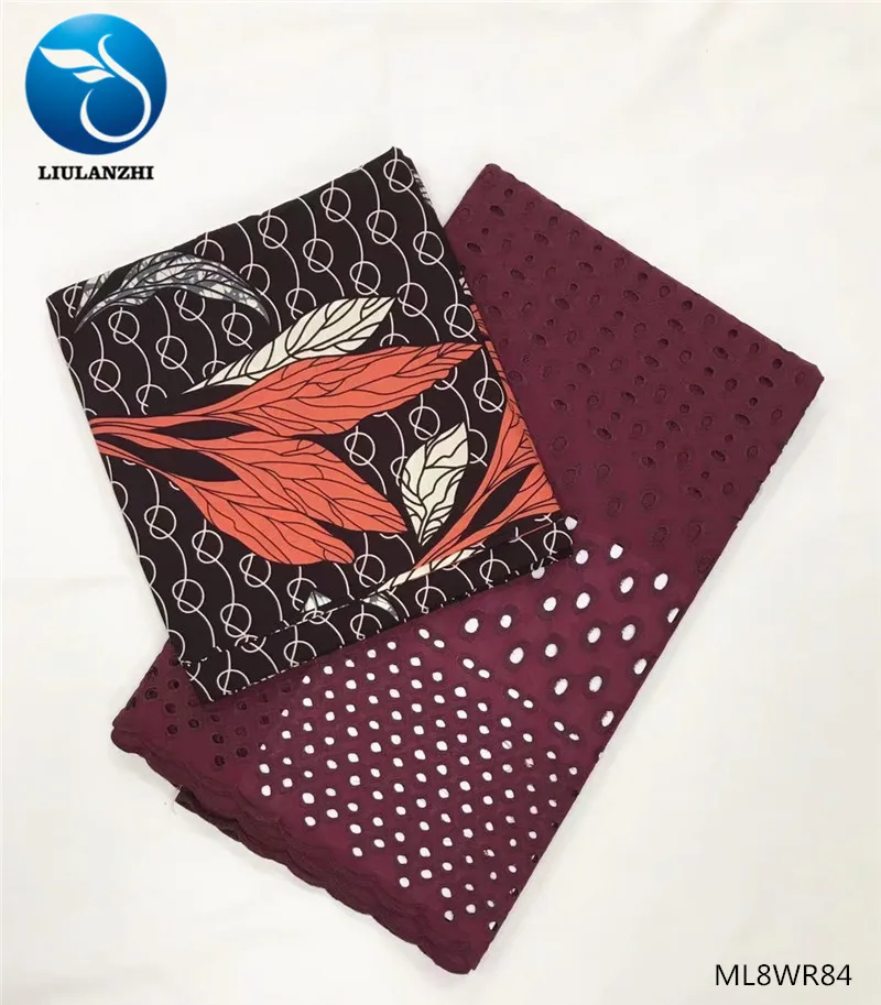 Воск liulanzhi кружевная ткань 3+ 2,5 ярдов настоящая вощеная ткань Анкара и вуаль кружевная ткань для платья цена ML8WR66-ML8WR92