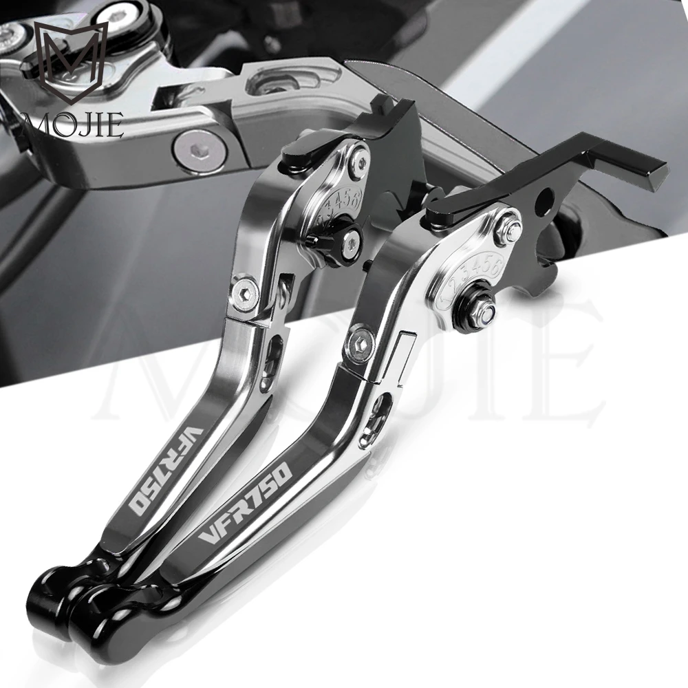 Мотоцикл VFR750 сцепные рычаги для Honda VFR 750 1991-1997 1996 1995 1994 1993 CNC Складные Выдвижные |