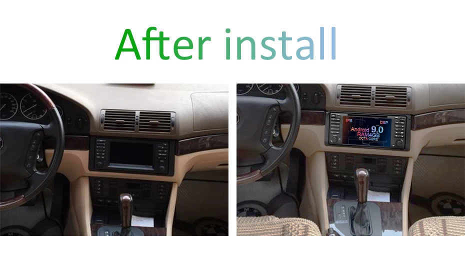 Cheap DSP IPS 4G 64G 8 Core Android 9.0 car dvd player gps navigation Auto Radio For BMW/E39/X5/E53 Car Multimedia Stereo wifi obd2 fm 3