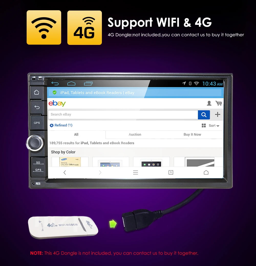 Ips 4G 32G 2din Android 9,0 автомобильный мультимедийный плеер видео gps навигация головное устройство в тире автомобильный ПК стерео радио без dvd obd2 FM